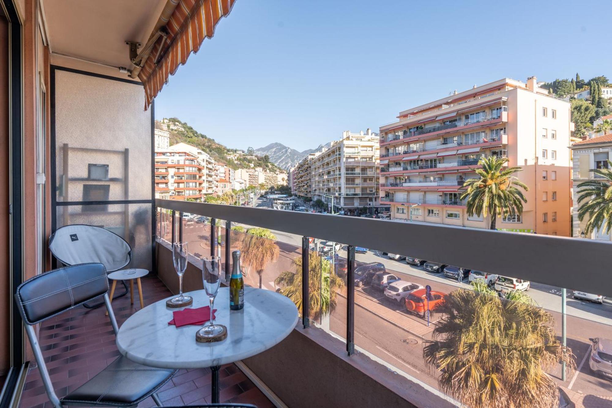 Fabuleux Appartement 2 Personnes Au Coeur De Menton, Climatise Et Proche Gares Routiere Et Sncf Exteriör bild